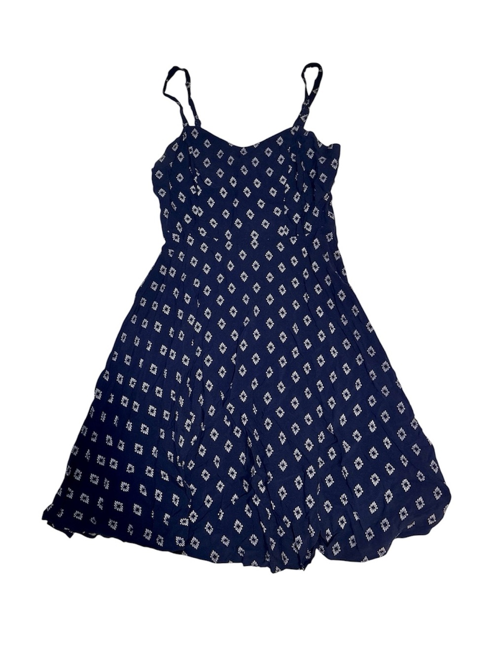 Old Navy Camp Tank Top Dress Blue XS